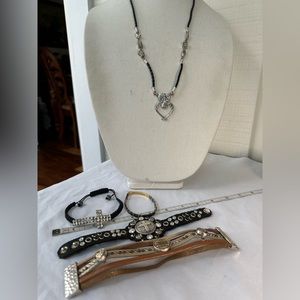Faith based necklace and bracelets set